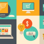 E-commerce and internet shopping icons