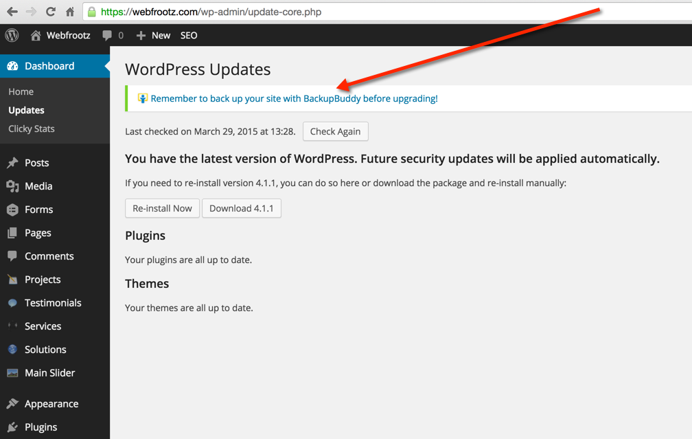 Website backup: do not lose your website